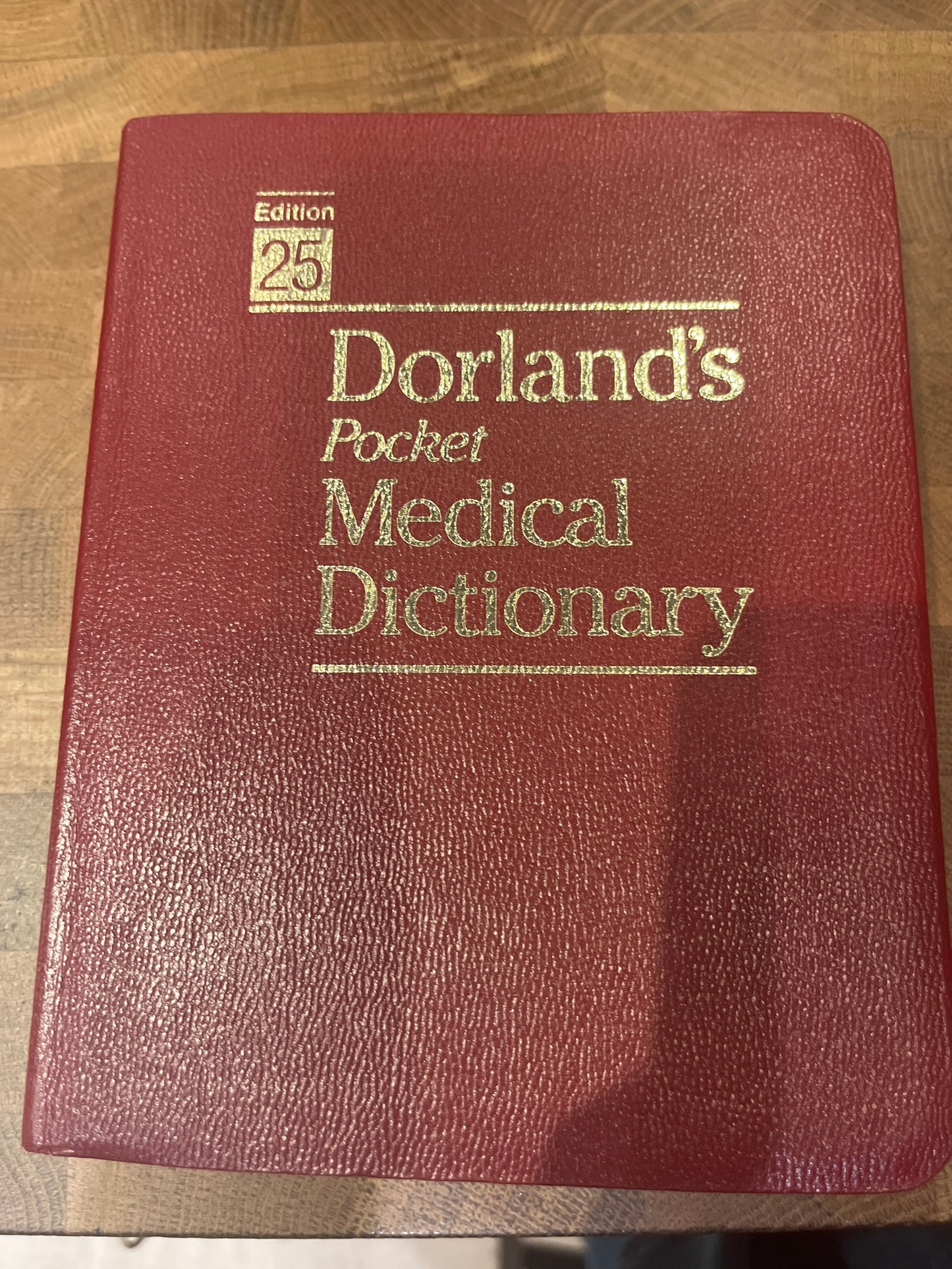 Dorland’s Pocket Medical Dictionary