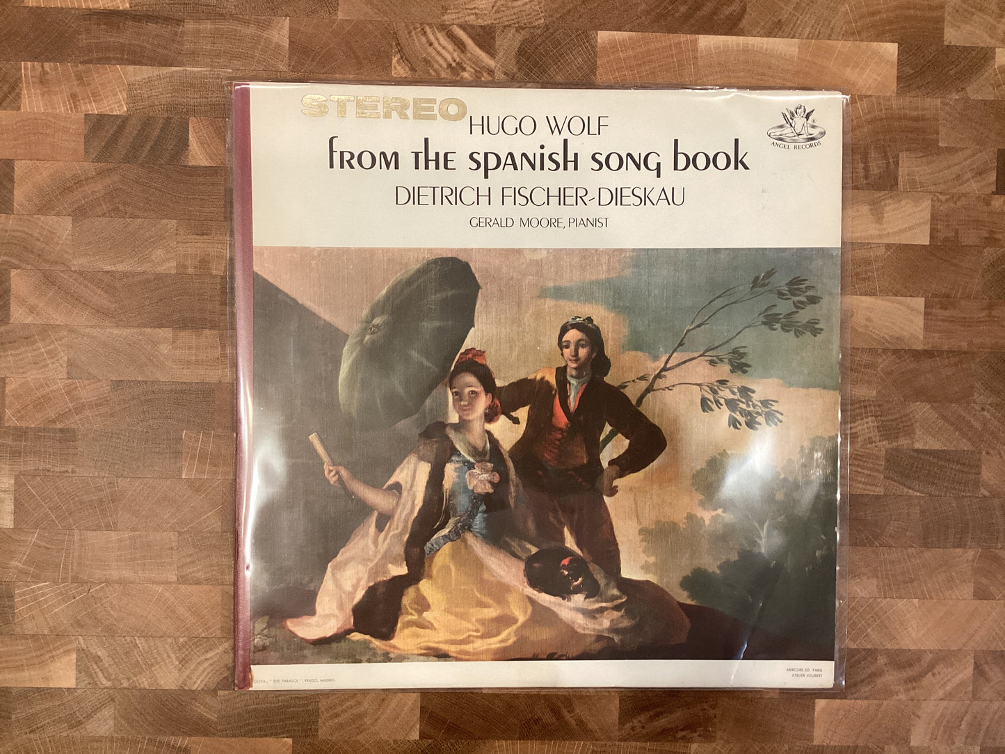 Hugo Wolf from the Spanish Song Book - Dietrich Fischer-Dieskau - Used Vinyl