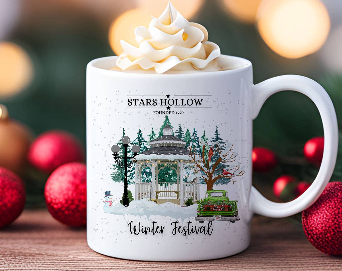 House Of Rodan - Star Hollow Winter Fest - Gilmore Inspired Coffee Mug