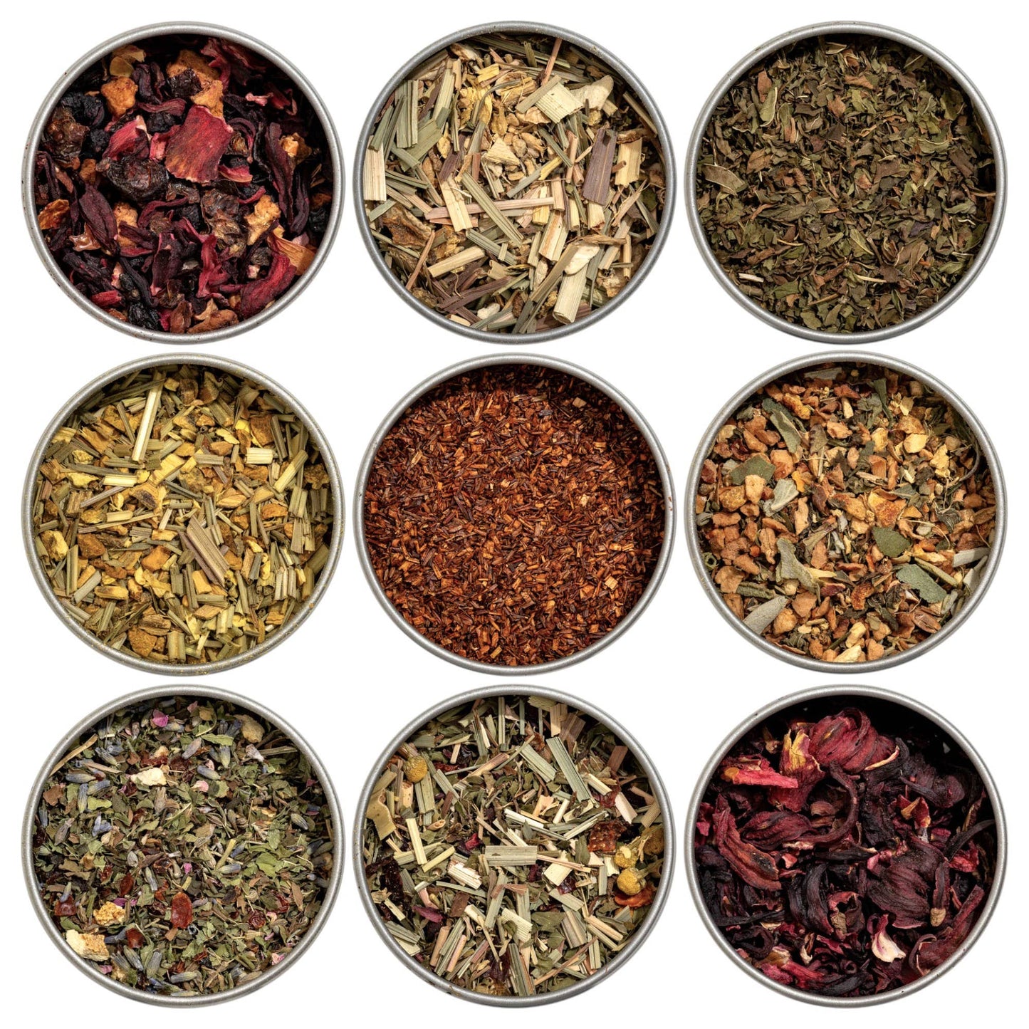 Organic Loose Leaf Herbal Tea Sampler Set