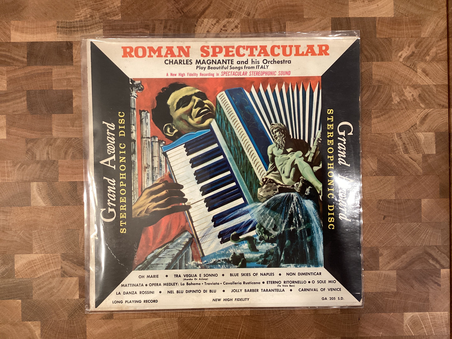 Roman Spectacular - Charles Magnante and His Orchestra - Used Vinyl