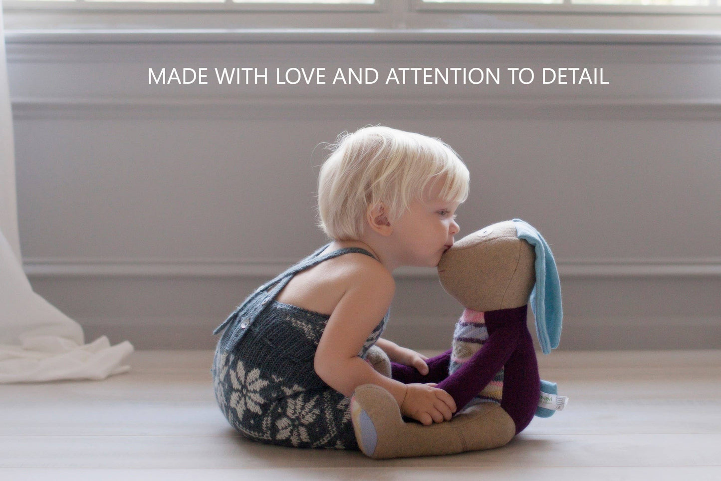 Cate and Levi - Shark Softy Puppet