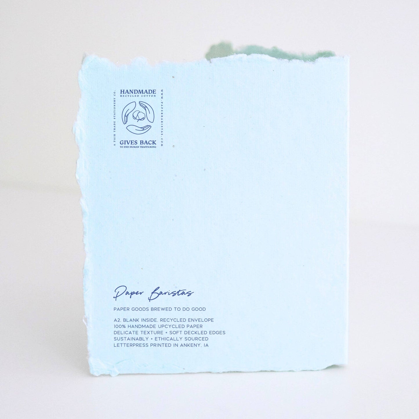 Paper Baristas - Let it snow | Christmas Hanukkah Holiday Greeting Card