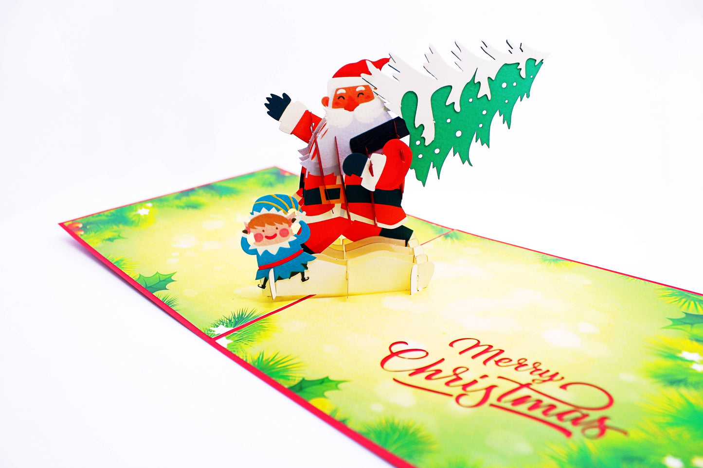 Wonder Paper Art - Santa Pop UP Card