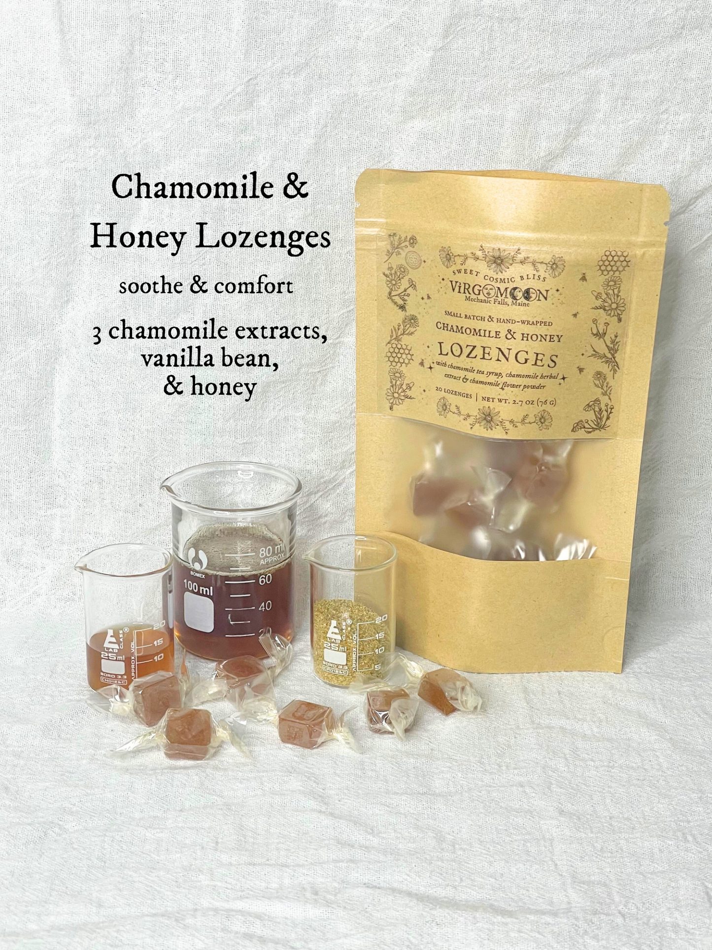 Virgo Moon - Chamomile & Honey Lozenges